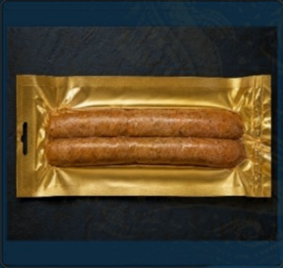 Sturgeon Sausages